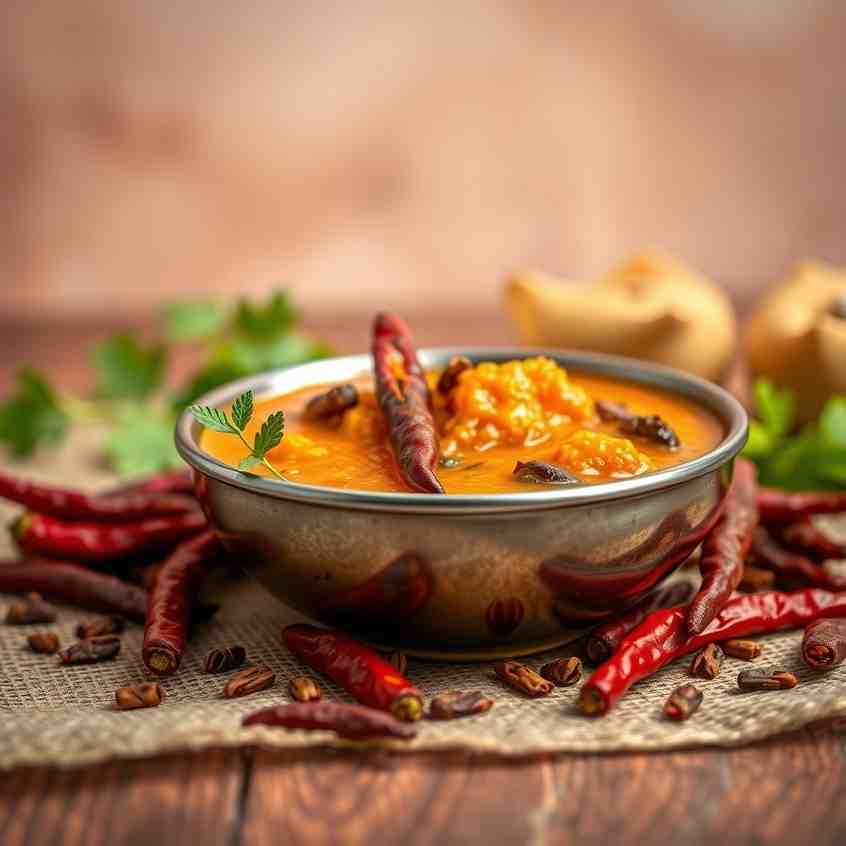 Dhokar Dalna - Bengali Dried Red Chilies